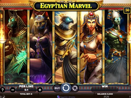 Spinomenal запускает захватывающий слот Egypt Marvel